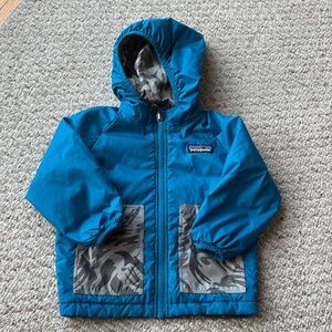 Patagonia reversable toddler jacket 12-18 mo